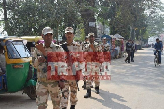 Security beefed up in Tripura for Assembly Election